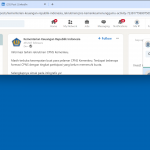 Postingan linkedin Kemenkeu berisi informasi formasi CPNS 2024 yang sepi peminat