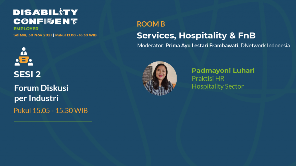 Poster Room B: Servis, Hospitality dan FnB